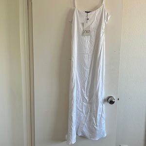 Zara cutout slip dress M